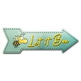 thumbnail image 1 of SignMission 12 x 36 in. Indoor & Outdoor Decor Direction Sticker Vinyl Wall Decals - Let It Bee - 24 in., 1 of 3