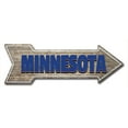 thumbnail image 1 of SignMission 6 x 18 in. Indoor & Outdoor Decor Direction Sticker Vinyl Wall Decals - Minnesota - 24 in., 1 of 3