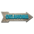 thumbnail image 1 of SignMission 12 x 36 in. Indoor & Outdoor Decor Direction Sticker Vinyl Wall Decals - Oklahoma - 24 in., 1 of 3