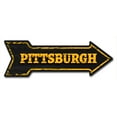 thumbnail image 1 of SignMission 8 x 24 in. Indoor & Outdoor Decor Direction Sticker Vinyl Wall Decals - Pitsburgh - 24 in., 1 of 3