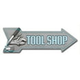 thumbnail image 1 of SignMission 10 x 30 in. Indoor & Outdoor Decor Direction Sticker Vinyl Wall Decals - Tool Shop - 24 in., 1 of 3