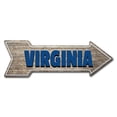 thumbnail image 1 of SignMission 12 x 36 in. Indoor & Outdoor Decor Direction Sticker Vinyl Wall Decals - Virginia - 24 in., 1 of 2