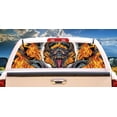 thumbnail image 1 of SignMission Demon Face Rear Window Graphic truck view thru vinyl decal HD Graphics Professional Grade Material Universal Fit for Full Size Trucks Weatherproof & Car Wash Safe Made In, 1 of 3