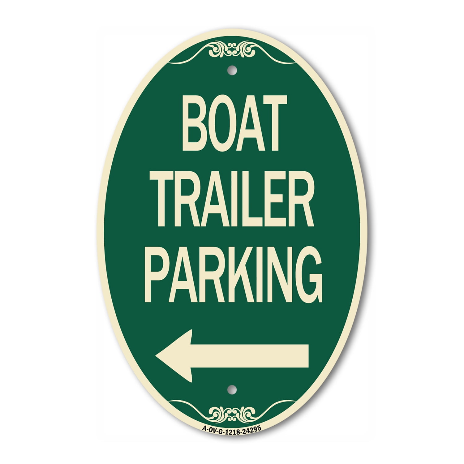 signmission-designer-oval-series-sign-boat-trailer-parking-with-left