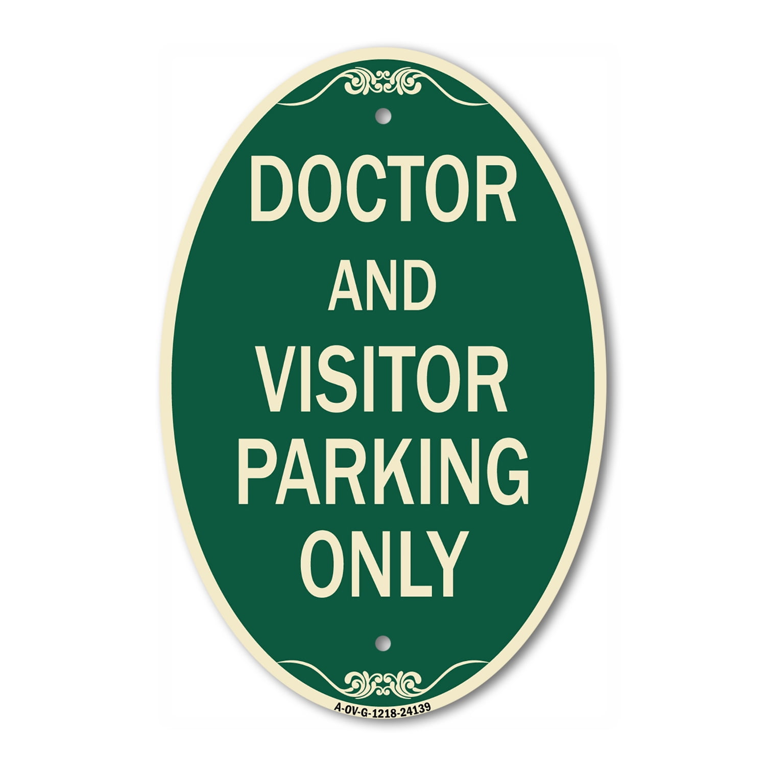 TammieLove - Cartello in Metallo con Scritta Visitor Parking 30 Minute Parking Only, 20,3 x 30,5 cm