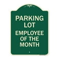 thumbnail image 1 of SignMission Designer Series Sign - Employee of the Month | Green & Tan 18" x 24" Heavy-Gauge Aluminum Architectural Sign | Protect Your Business & Municipality | Made in the USA, 1 of 4