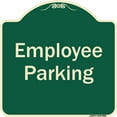 thumbnail image 1 of SignMission A-DES-G-1818-9850 Designer Series Sign - Employee Parking Sign, 1 of 4