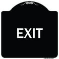 thumbnail image 1 of SignMission Designer Series Sign - Exit 1 | Black & White 18" X 18" Heavy-Gauge Aluminum Architectural Sign | Protect Your Business & Municipality | Made in the USA, 1 of 4