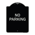 thumbnail image 1 of SignMission Designer Series Sign - No Parking 2 | Black & Silver 18" x 24" Heavy-Gauge Aluminum Architectural Sign | Protect Your Business & Municipality | Made in the USA, 1 of 4