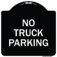 thumbnail image 1 of SignMission Designer Series Sign - No Parking Sign No Truck Parking | Black & White 18" X 18" Heavy-Gauge Aluminum Architectural Sign | Protect Your Business & Municipality | Made in, 1 of 4