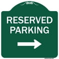 thumbnail image 1 of SignMission Designer Series Sign - Reserved Parking 2 | Green & White 18" X 18" Heavy-Gauge Aluminum Architectural Sign | Protect Your Business & Municipality | Made in the USA, 1 of 4