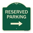 thumbnail image 1 of SignMission A-DES-G-1818-9765 Designer Series Sign - Reserved Parking 2, 1 of 4