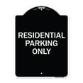 thumbnail image 1 of SignMission Designer Series Sign - Reserved Parking Sign Residential Parking Only | Black & White 18" x 24" Heavy-Gauge Aluminum Architectural Sign | Made in the USA, 1 of 4