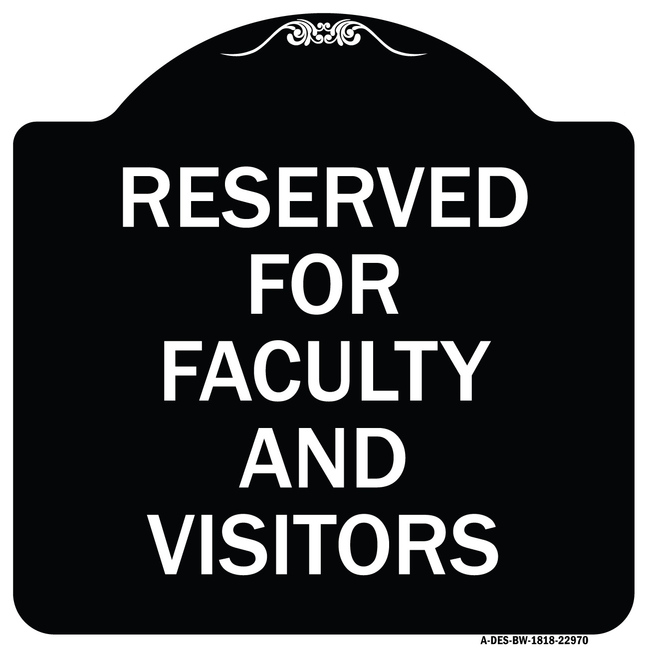 Reserved For Lessons Sign SignMission Designer Series Sign - School Parking Sign Reserved for ...