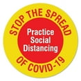 thumbnail image 1 of Coronavirus Stop The Spread Non-Slip Floor Graphic | 11" Vinyl Decal | Protect Your Business, Work Place & Customers |  Made in The USA, 1 of 3