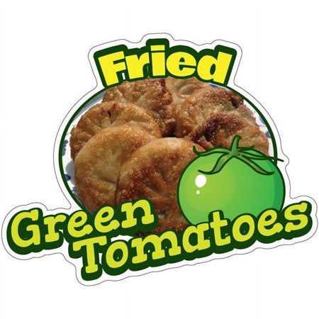 SignMission Fried Green Tomatoes 24 in. Decal Concession Stand Food Truck Sticker