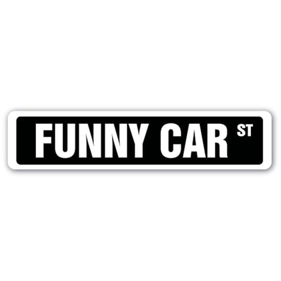 FUNNY CAR Street Sign race racer competition drag strip top fuel stock gift