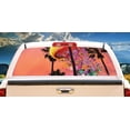 thumbnail image 1 of SignMission Jellyfish Palms Rear Window Graphic truck view thru vinyl decal HD Graphics Professional Grade Material Universal Fit for Full Size Trucks Weatherproof & Car Wash Safe Made, 1 of 3