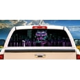 thumbnail image 1 of SignMission Miami Tiger Rear Window Graphic truck view thru vinyl decal HD Graphics Professional Grade Material Universal Fit for Full Size Trucks Weatherproof & Car Wash Safe Made In, 1 of 3