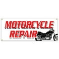 thumbnail image 1 of MOTORCYCLE REPAIR BANNER SIGN tech service cycle repair all brands sale, 1 of 4