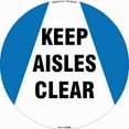 thumbnail image 1 of Coronavirus Keep Aisle Clear Non-Slip Floor Graphic | Vinyl Decal | Protect Your Business, Work Place & Customers |  Made in The USA, 1 of 2