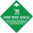 thumbnail image 1 of Coronavirus One Way Aisle For Your Saftety Non-Slip Floor Graphic | 6 Pack of Vinyl Decal | Protect Your Business, Work Place & Customers |  Made in The USA, 1 of 1