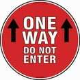 thumbnail image 1 of Coronavirus One Way Do Not Enter Non-Slip Floor Graphic | Vinyl Decal | Protect Your Business, Work Place & Customers |  Made in The USA, 1 of 2