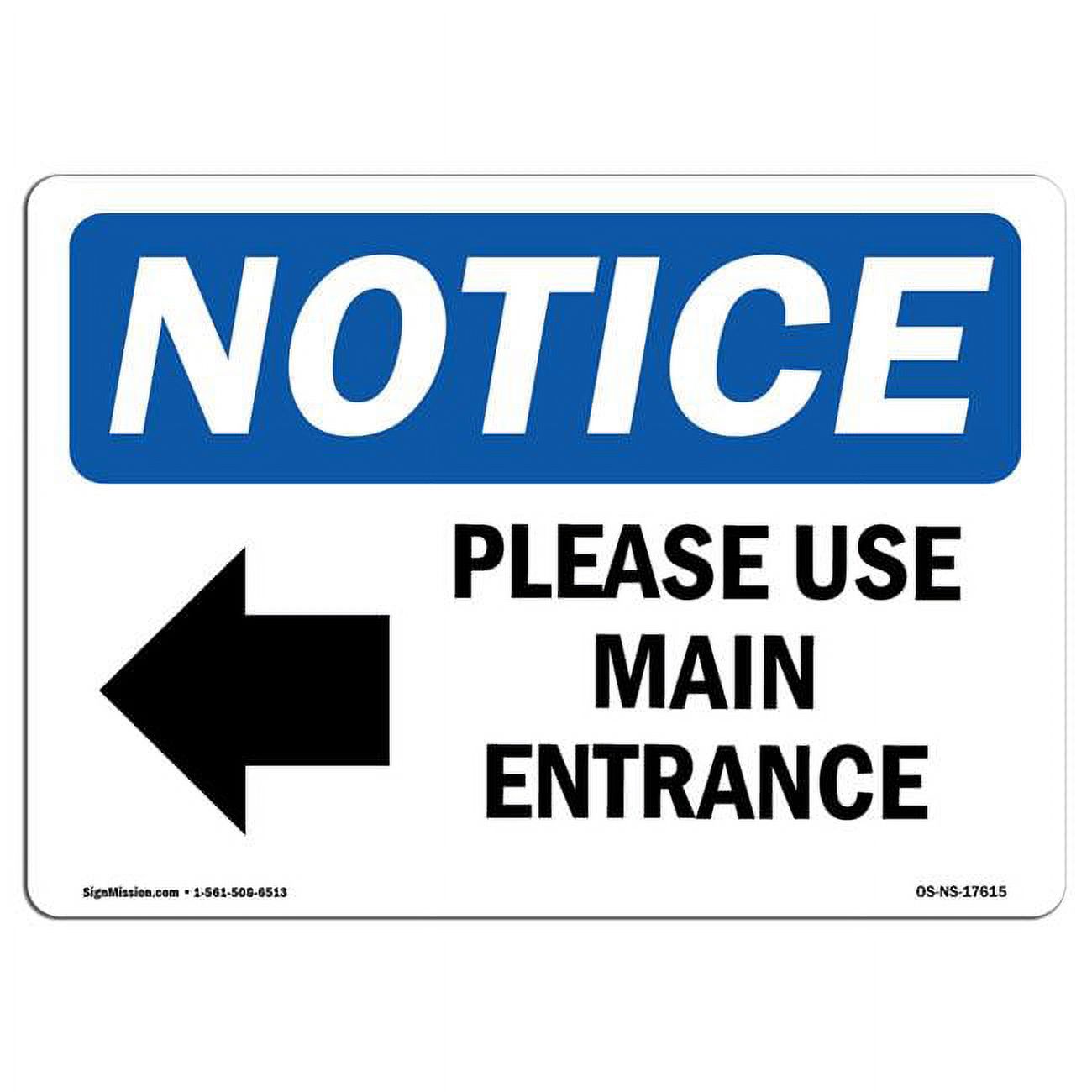 please-use-other-door-left-arrow-sign-walmart