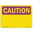 thumbnail image 1 of SignMission OS-CR-A-1824-L-10161 18 x 24 in. OSHA Caution Radiation Sign - Caution Blank Write-On, 1 of 6