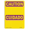 thumbnail image 1 of SignMission OS-CR-A-1824-L-10162 18 x 24 in. OSHA Caution Radiation Sign - Caution Write-On Bilingual, 1 of 6