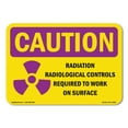 thumbnail image 1 of SignMission OS-CR-A-1824-V-10234 18 x 24 in. OSHA Caution Radiation Sign - Laser Radiation Avoid Eye or Skin, 1 of 6
