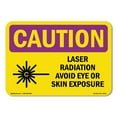thumbnail image 1 of SignMission OS-CR-A-1824-V-10261 18 x 24 in. OSHA Caution Radiation Sign - Radiation Hazard with Symbol, 1 of 6