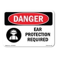 thumbnail image 1 of SignMission OS-DS-A-1824-L-1188 18 x 24 in. OSHA Danger Sign - Ear Protection Required, 1 of 6