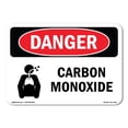 thumbnail image 1 of OSHA Danger Sign - Carbon Monoxide |  Aluminum Sign | Protect Your Business, Construction Site, Warehouse & Shop Area |  Made in The USA, 1 of 6