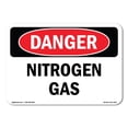 thumbnail image 1 of SignMission OS-DS-A-1824-L-2457 18 x 24 in. OSHA Danger Sign - Nitrogen Gas, 1 of 6
