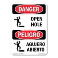 thumbnail image 1 of SignMission OS-DS-A-1824-VS-1506 18 x 24 in. OSHA Danger Sign - Open Hole, 1 of 6