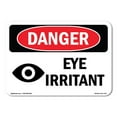 thumbnail image 1 of SignMission OS-DS-D-35-L-1727 OSHA Danger Sign - Eye Irritant, 1 of 5