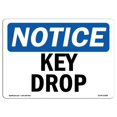thumbnail image 1 of SignMission OS-NS-A-1218-L-13889 12 x 18 in. OSHA Notice Sign - Key Drop, 1 of 6