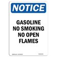 thumbnail image 1 of SignMission OS-NS-A-1218-V-13071 12 x 18 in. OSHA Notice Sign - Gasoline No Smoking No Open Flames, 1 of 6
