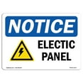 thumbnail image 1 of SignMission OS-NS-A-1824-L-11671 18 x 24 in. OSHA Notice Sign - Electrical Panel, 1 of 6