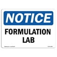 thumbnail image 1 of SignMission OS-NS-A-1824-L-12898 18 x 24 in. OSHA Notice Sign - Formulation Lab, 1 of 6