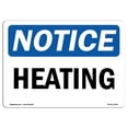 thumbnail image 1 of SignMission OS-NS-A-1824-L-13450 18 x 24 in. OSHA Notice Sign - Heating, 1 of 6