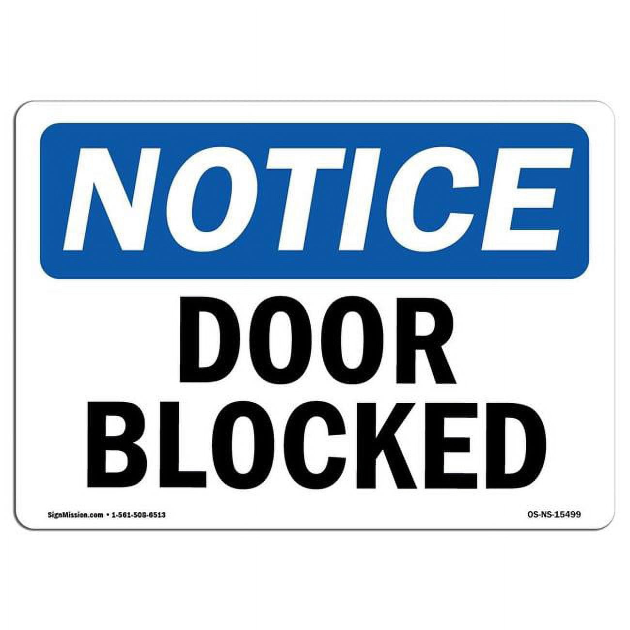 SignMission OS-NS-A-1824-L-15499 18 x 24 in. OSHA Notice Sign - Notice ...