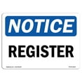 thumbnail image 1 of SignMission OS-NS-A-1824-L-18018 18 x 24 in. OSHA Notice Sign - Register, 1 of 6