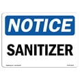 thumbnail image 1 of SignMission OS-NS-A-1824-L-18239 18 x 24 in. OSHA Notice Sign - Sanitizer, 1 of 6