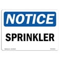 thumbnail image 1 of SignMission OS-NS-A-1824-L-18411 18 x 24 in. OSHA Notice Sign - Sprinkler, 1 of 6