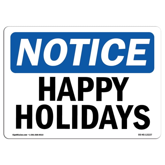 SignMission OS-NS-A-1824-V-10028 18 x 24 in. OSHA Notice Sign - A Clear Conscience is the Sign