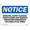 thumbnail image 1 of SignMission OS-NS-A-1824-V-10065 18 x 24 in. OSHA Notice Sign - Aed Located Inside, 1 of 6
