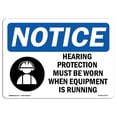 thumbnail image 1 of SignMission OS-NS-A-1824-V-10162 18 x 24 in. OSHA Notice Sign - Any Height Work Over, 1 of 6