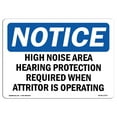 thumbnail image 1 of SignMission OS-NS-A-1824-V-10252 18 x 24 in. OSHA Notice Sign - Authorized Personnel, 1 of 6